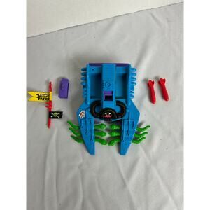 TNMT Footski 1989 Vehicle Teenage Mutant Ninja Turtles COMPLETE Sewer Gas Boat